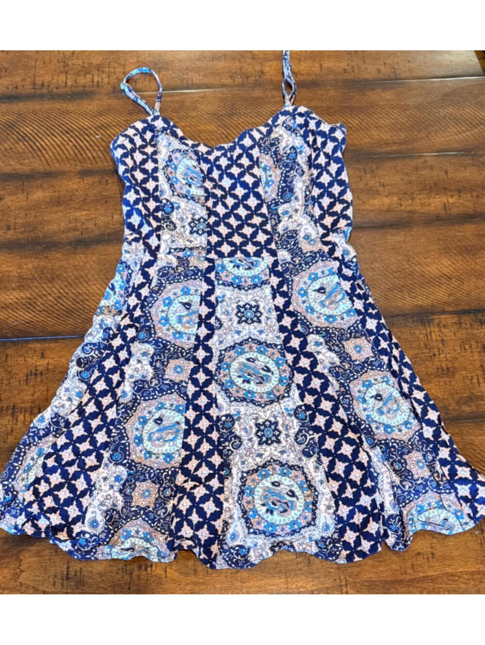 Aeropostale  Floral Paisley Sleeveless Sun Dress - Size Small